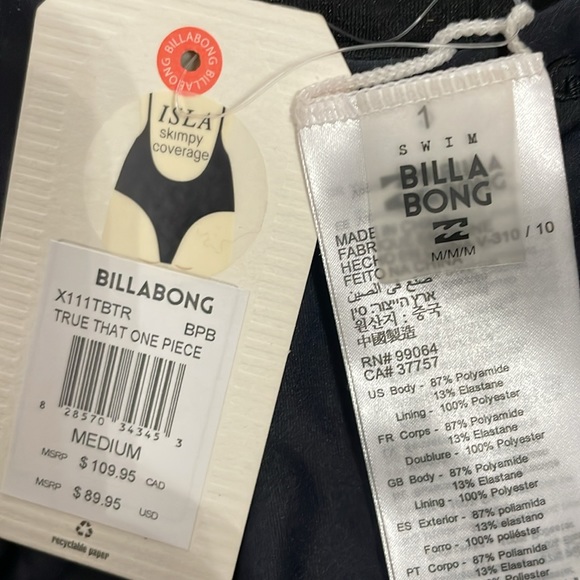 Billabong one piece - Picture 4 of 4